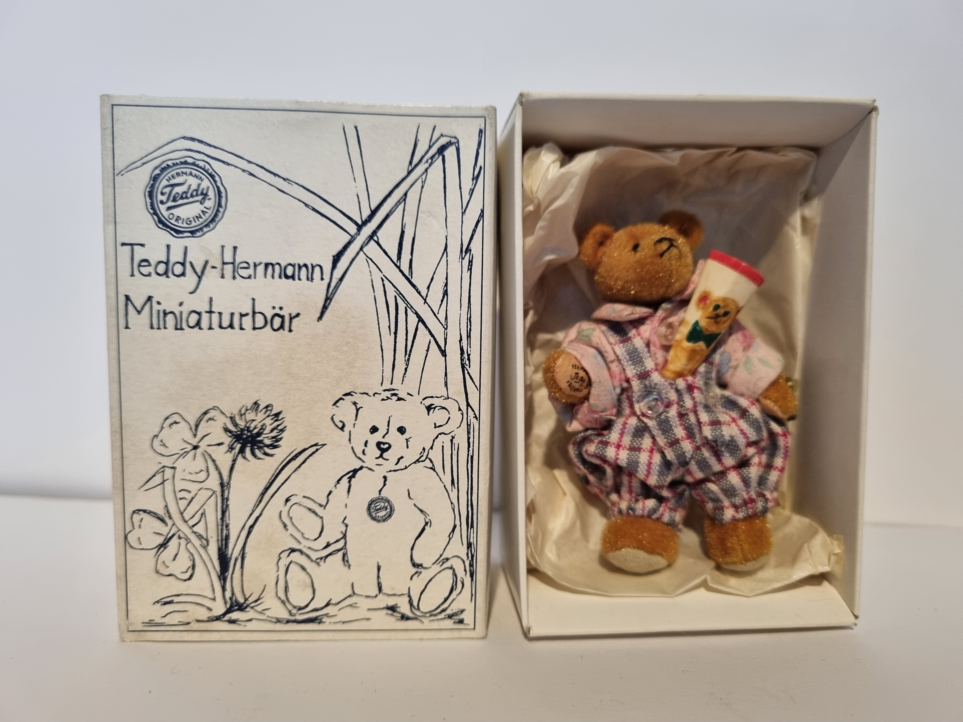 Hermann  Teddy – Miniatur  (8 cm)