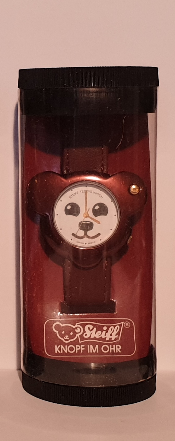 Steiff Uhr (braun / braunes Armband) Steiff Uhr (braun / braunes Armband)